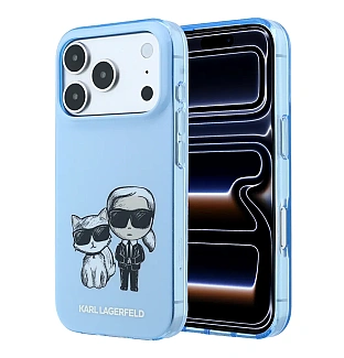 قاب کارل لاگرفلد Karl Lagerfel Smooth MagSafe Transparent Karl & Choupette Bodies Sketch